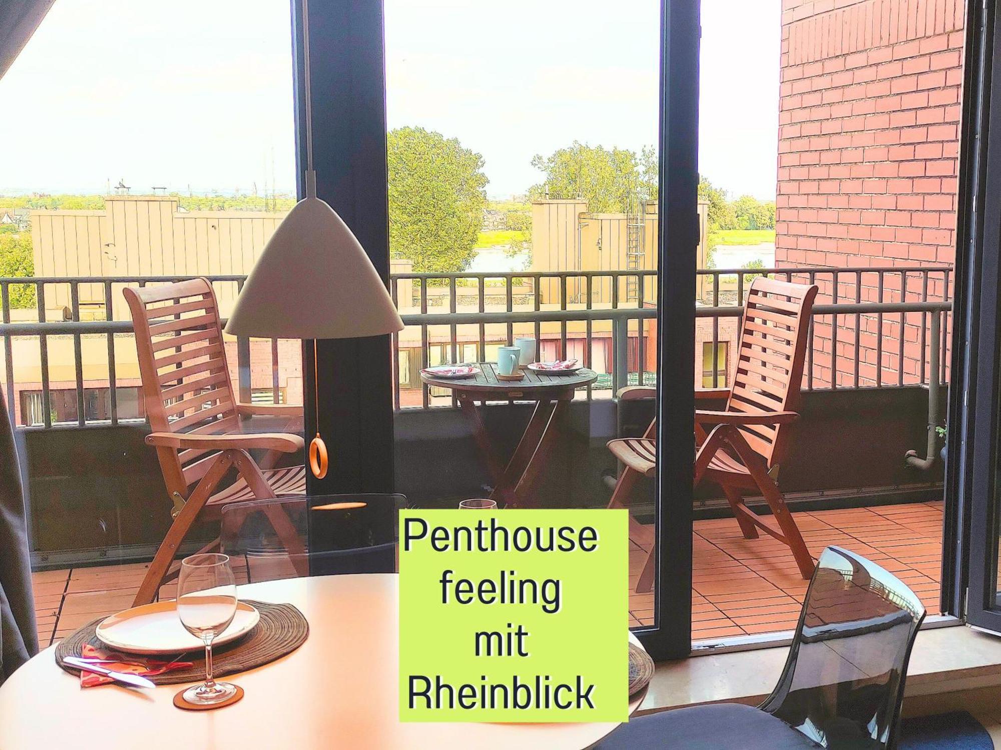 Apartment Penthouse Wolke7 Mit Rheinblick Neuss-duesseldorf Neuss